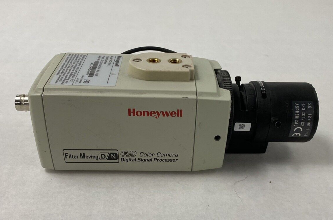 Honeywell HCD484L CCTV Color Camera 1/3" 2.8-12mm Lens For Parts or Repair