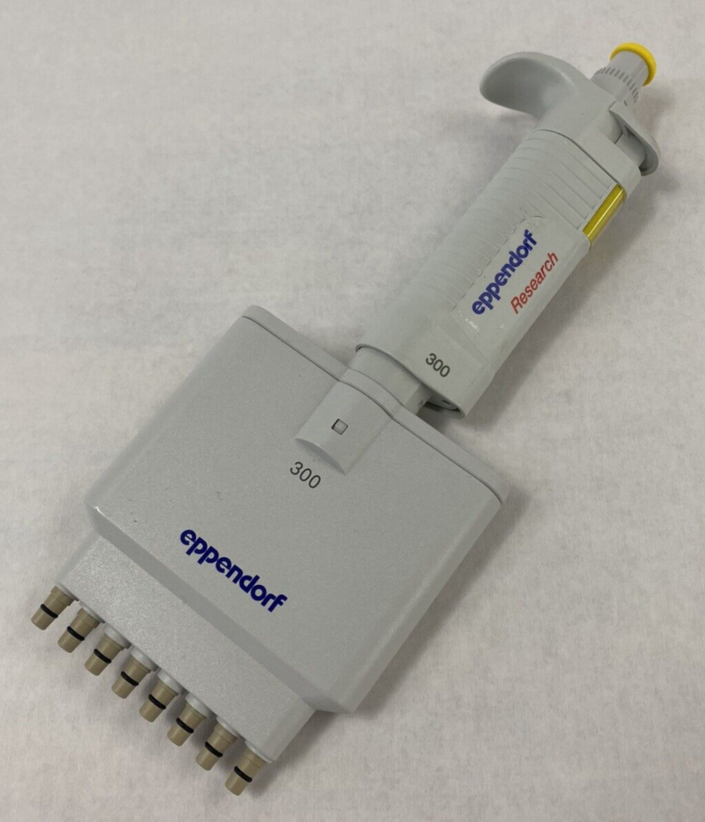 Eppendorf Research 300 30-300 uL 8-Channel Multichannel Manual Pipette