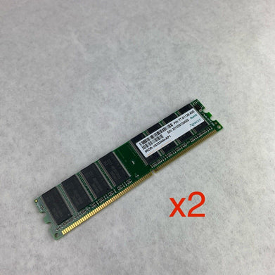 Apacer 77.G1128.40G Server Memory 96DR-1G333NN-AP1 (Lot of 2)