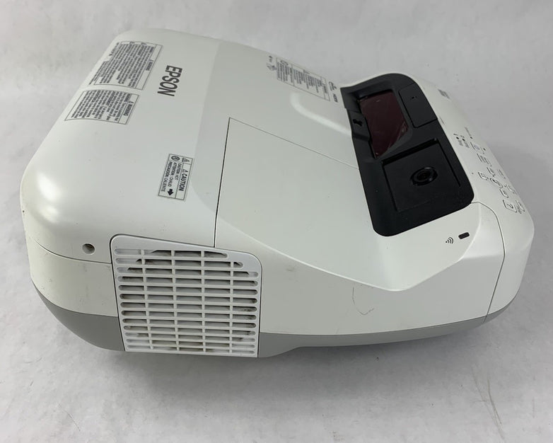 Epson BrightLink 595Wi H599A LCD Lamp Projector 1923 Lamp Hours - No Remote