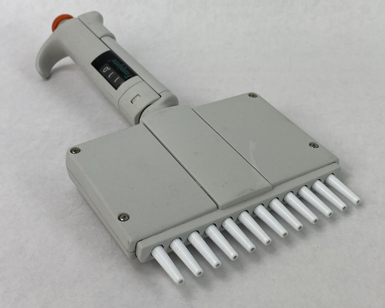 Labsystems Finnipipette 4510 5-50 µL 12 Channel Handheld Manual Pipette H67576