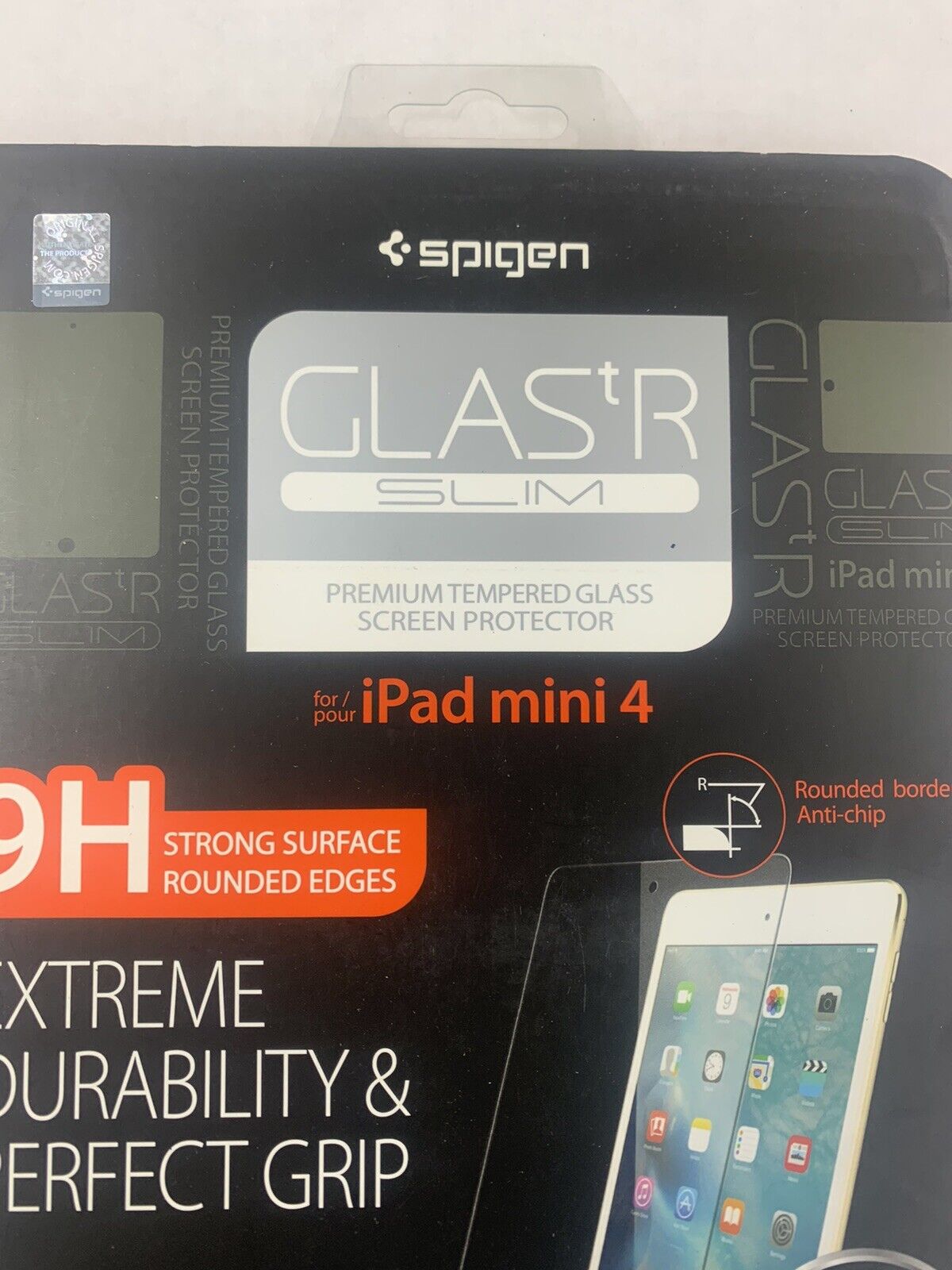 Spigen iPad Mini 4 Screen Protector 9H Tempered Glass