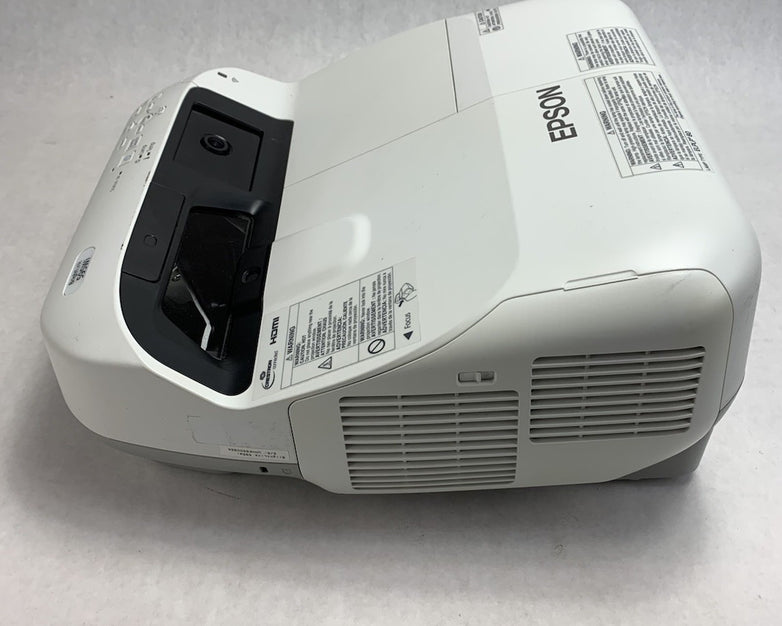 Epson BrightLink 595Wi H599A LCD Lamp Projector 2868 Lamp Hours - No Remote