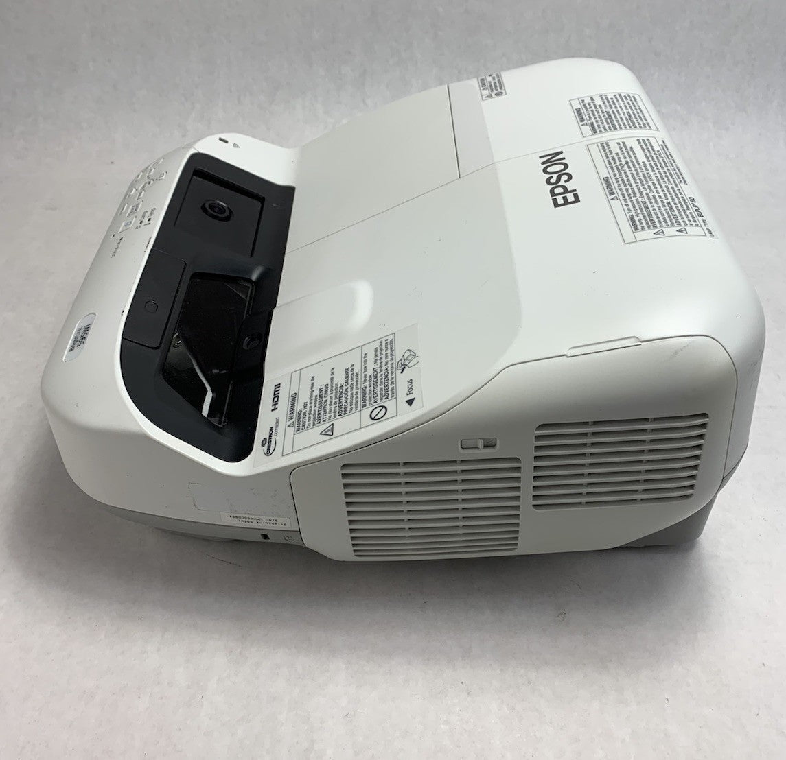 Epson BrightLink 595Wi H599A LCD Lamp Projector 2868 Lamp Hours - No Remote4