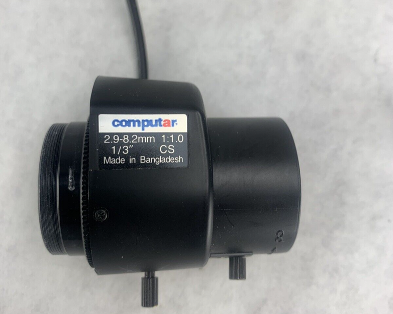 Lot of 6 Computar 2.9-8.2mm 1:10 1/3" Camera Lens For Parts or Repair