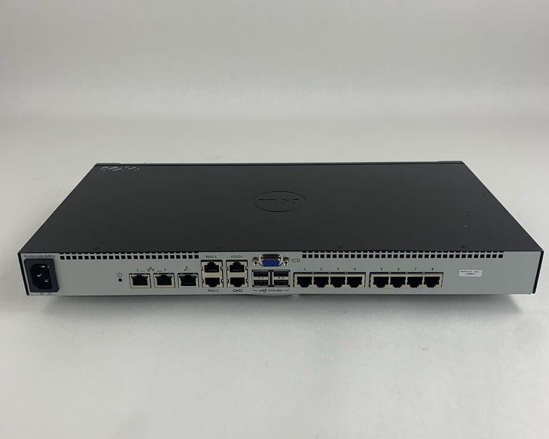 Dell KVM 1082DS 8-Port Analog Rackmount KVM Switch Tested No Rails