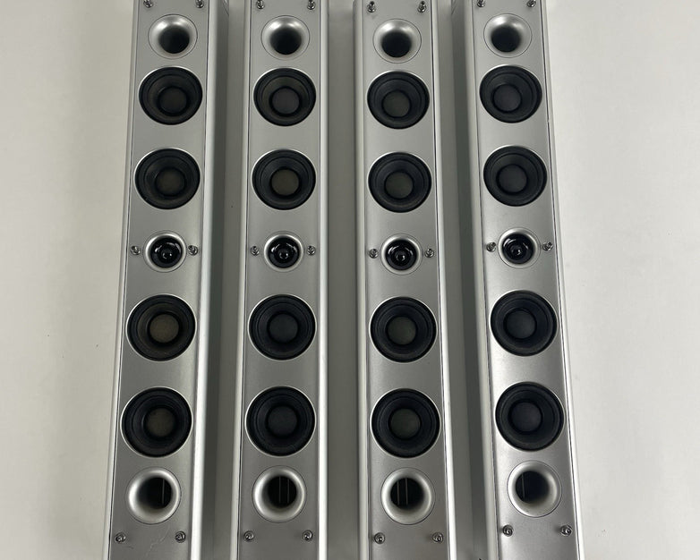 Sony SS-TS551 Surround Speakers Silver 4x