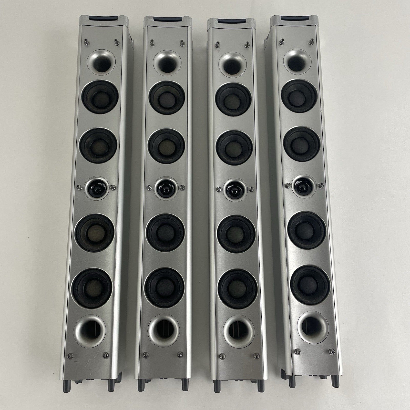 Sony SS-TS551 Surround Speakers Silver 4x2