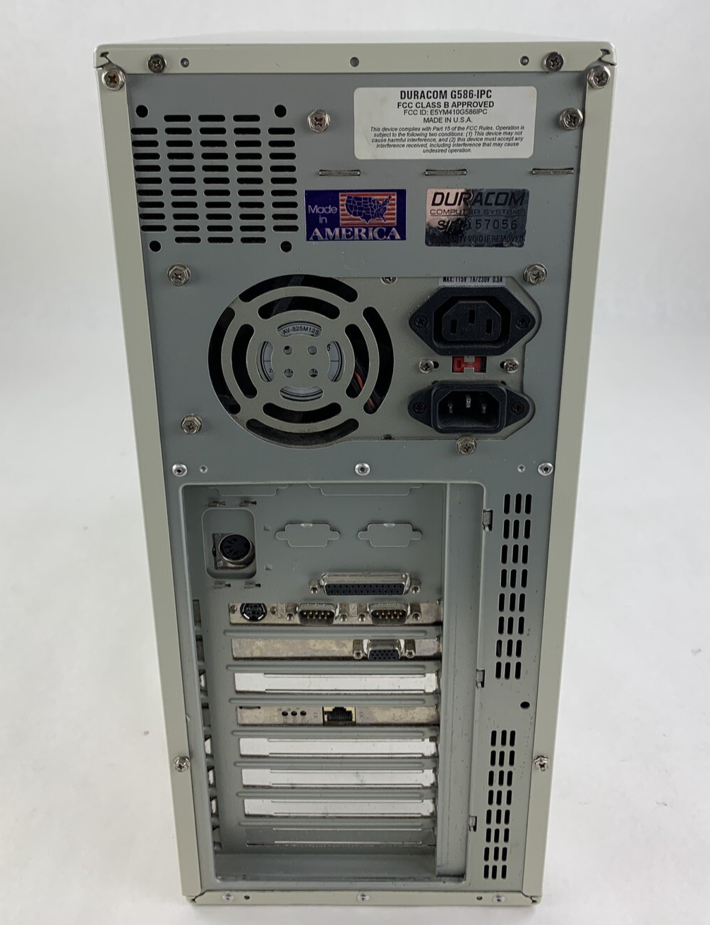 Duracom MiniPro 586 G586-IPC Deskop Pentium 133 MHz 16 MB Ram No HDD No OS