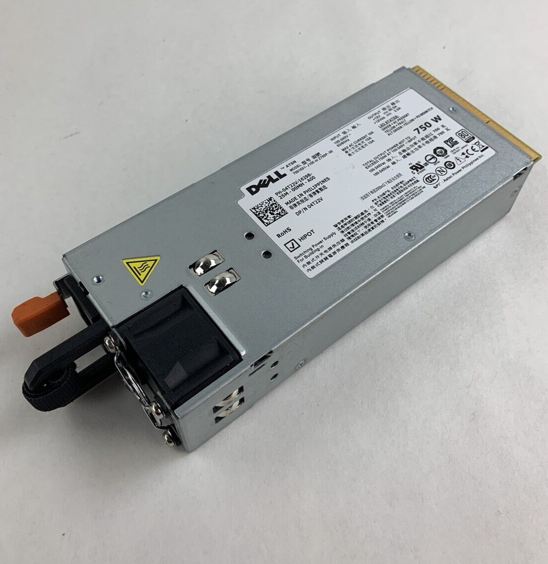 Dell 7001531-J100 Z750P-00 750W Power Supplies 4T22V Lot of 2 Tested