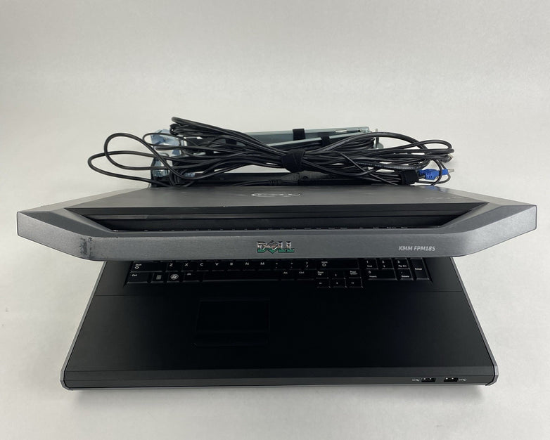 Dell FPM185 18.5" Server Console LED monitor w/ 520-884-535 Tested