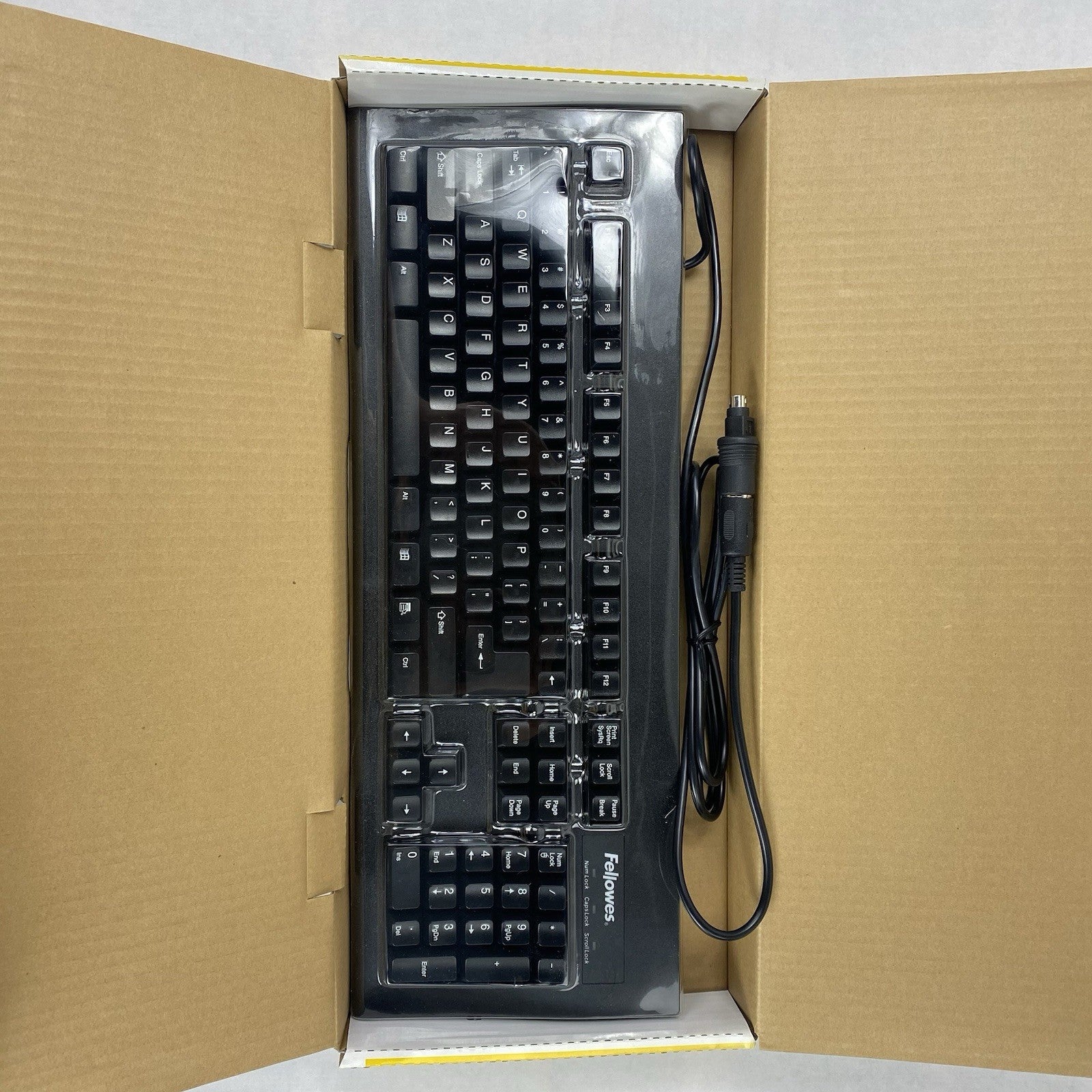 Fellowes 99900 Enhanced 104 Keyboard For Windows 95 - Open Box
