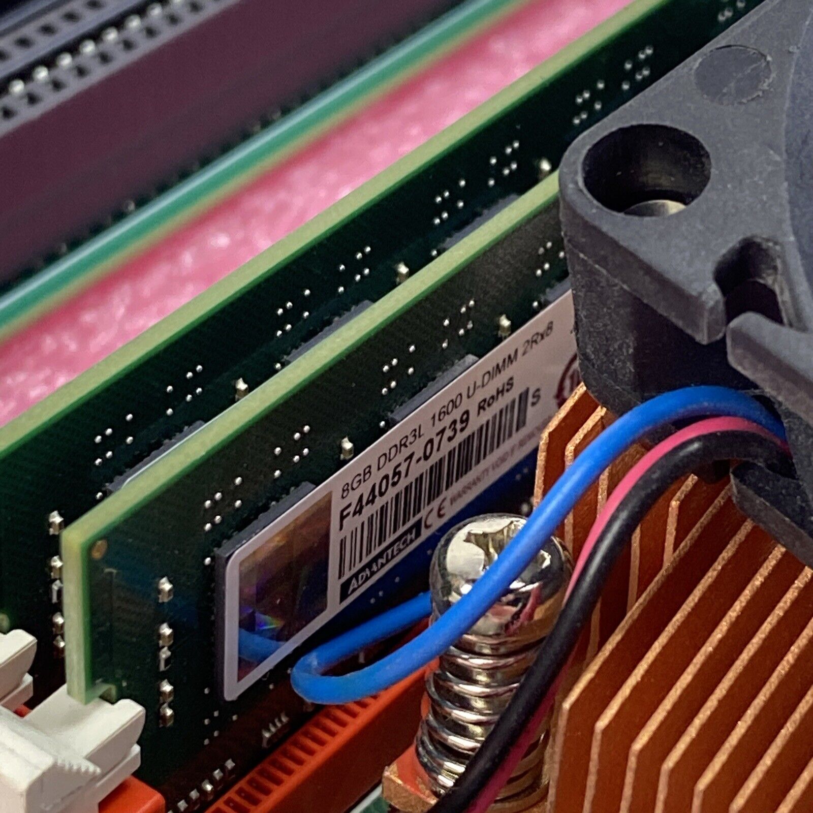 Advantech IPC-6608 Motherboard Intel Core i7-4770S 3.1GHz 16GB RAM