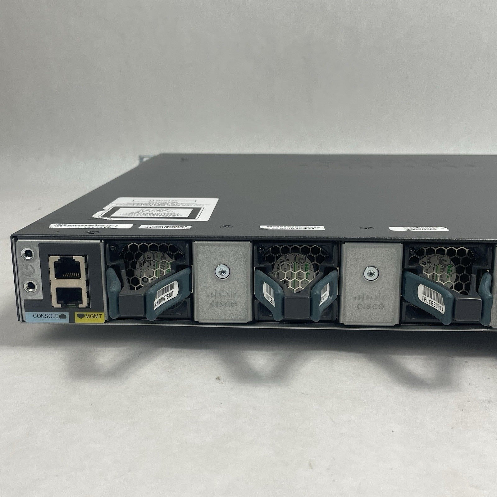 Cisco WS-C3650-48PS-S V02 Tested & Reset 1X PSU9