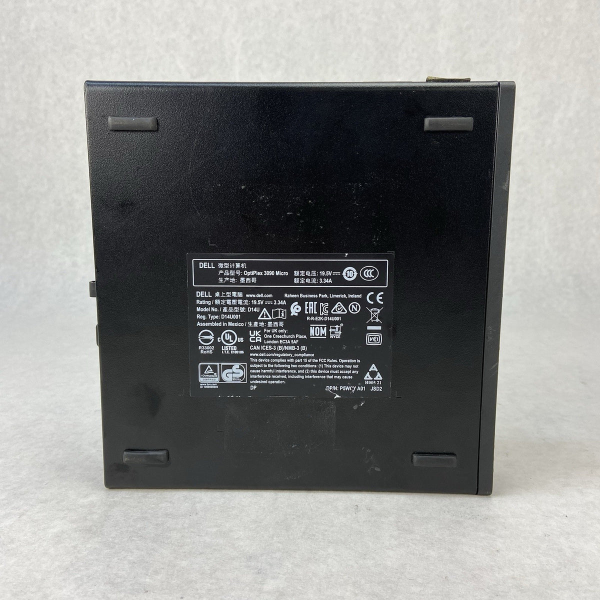 Dell Optiplex 3090 Micro Intel Core i5-10500T 2.3GHz 16GB RAM No AC/HDD/OS4