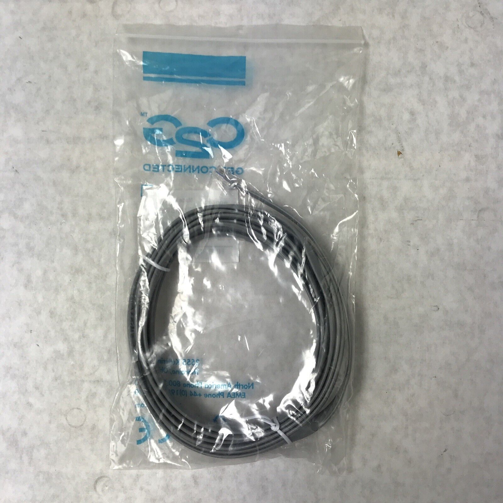 14ft RJ12 6P6C Modular Telephone Cable Crossed Line Cord (Lot of 10)
