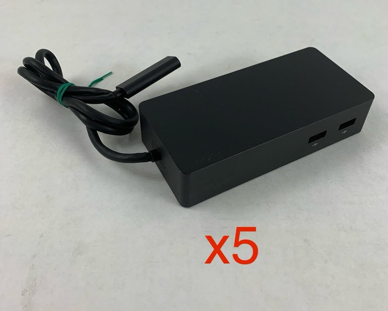 Microsoft Surface Dock Gen 1 1661 Docking Station - No AC Adapter (Lot of 5)