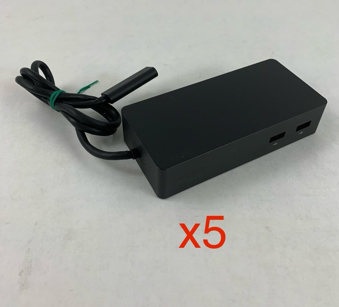 Microsoft Surface Dock Gen 1 1661 Docking Station - No AC Adapter (Lot of 5)0