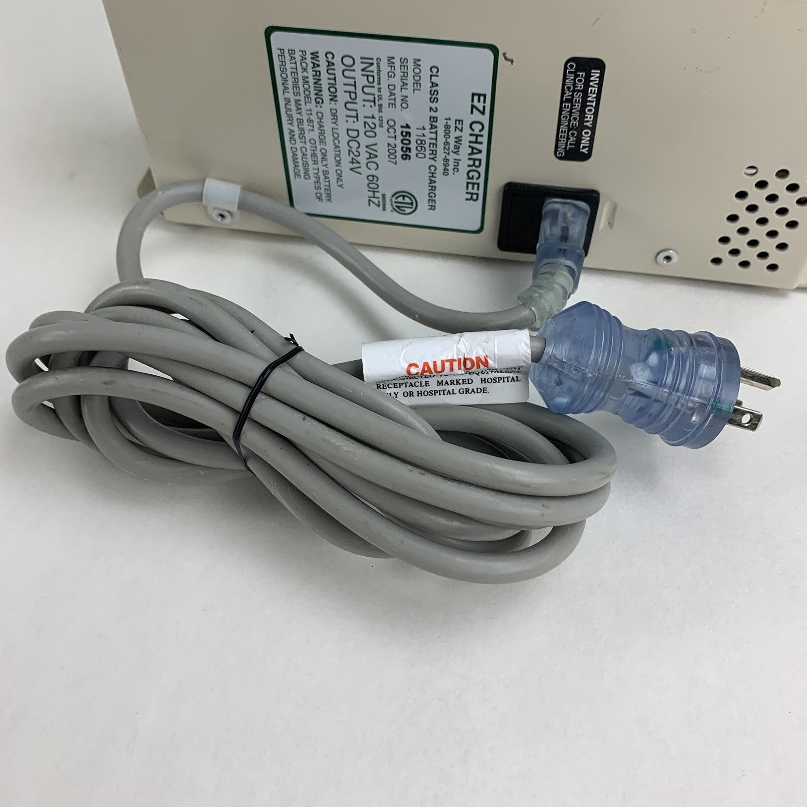EZ Charger 11860 EZ LIFT Class 2 Battery Charger EZ Way Tested