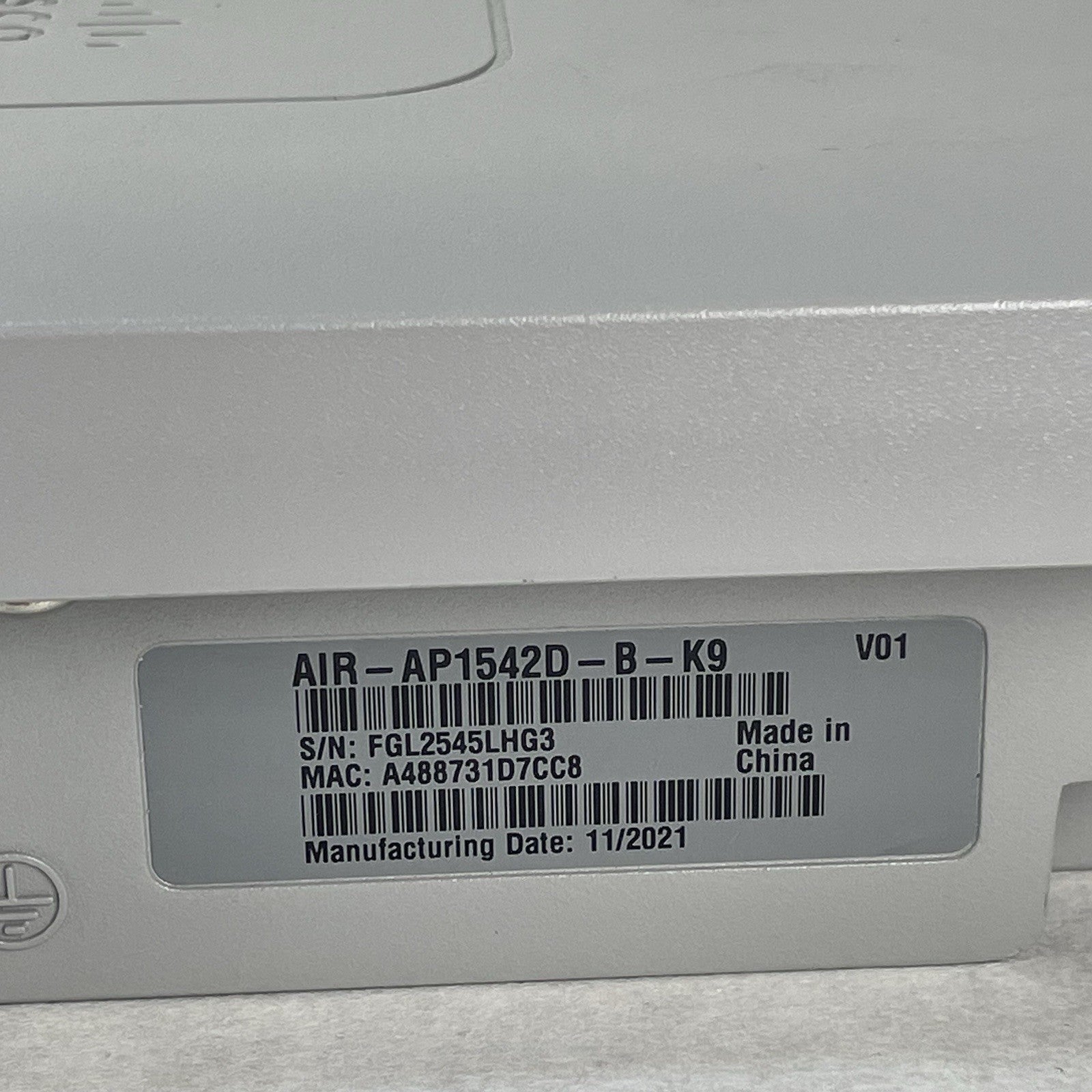 Cisco AIR-AP1542D-B-K9  Aironet Wireless Access Point Point Tested & Reset7