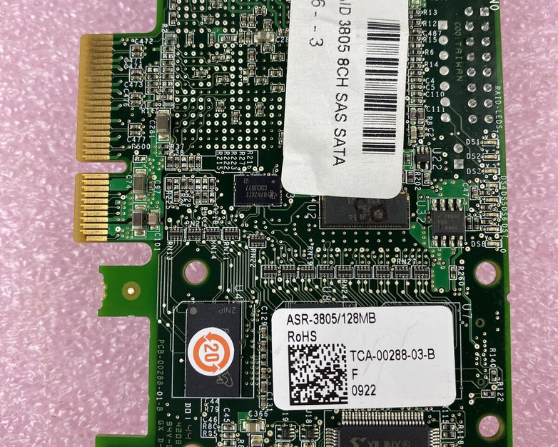 Adaptec Raid Controller Card ASR-3805 128MB