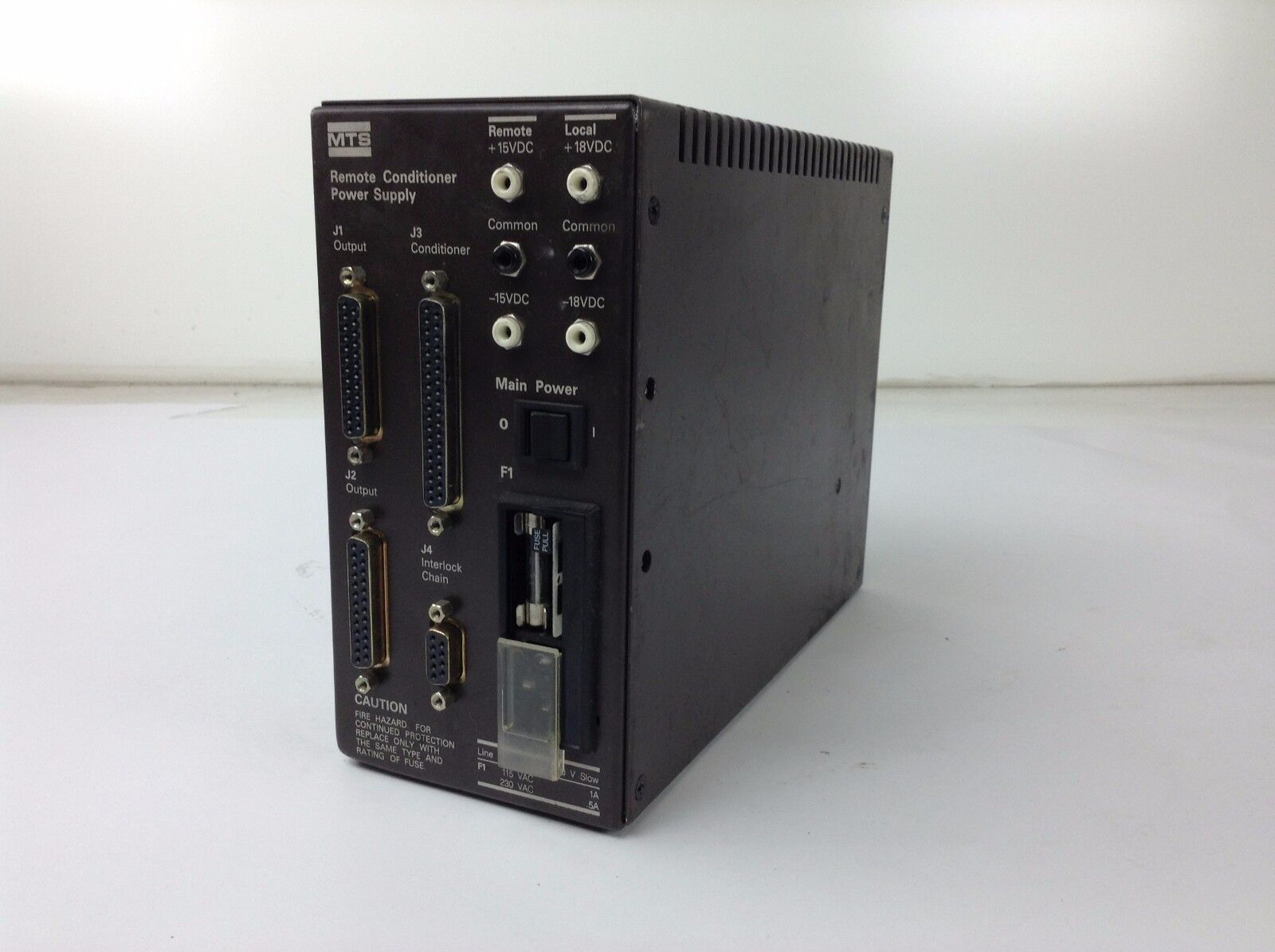 MTS Remote Conditioner Power Supply