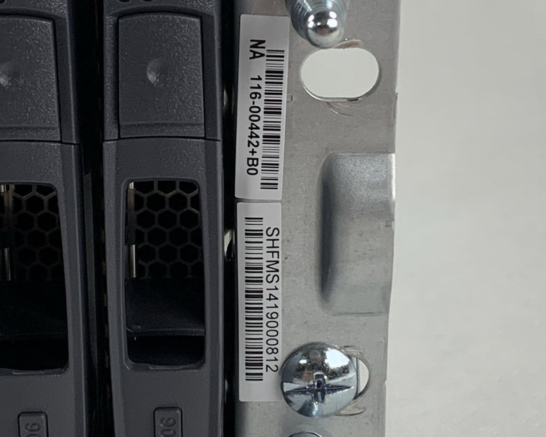 NetApp NAJ-1001 24-Bay SAS Hard Drive Array w/ 2 PSUs 23x Caddies No HDDs