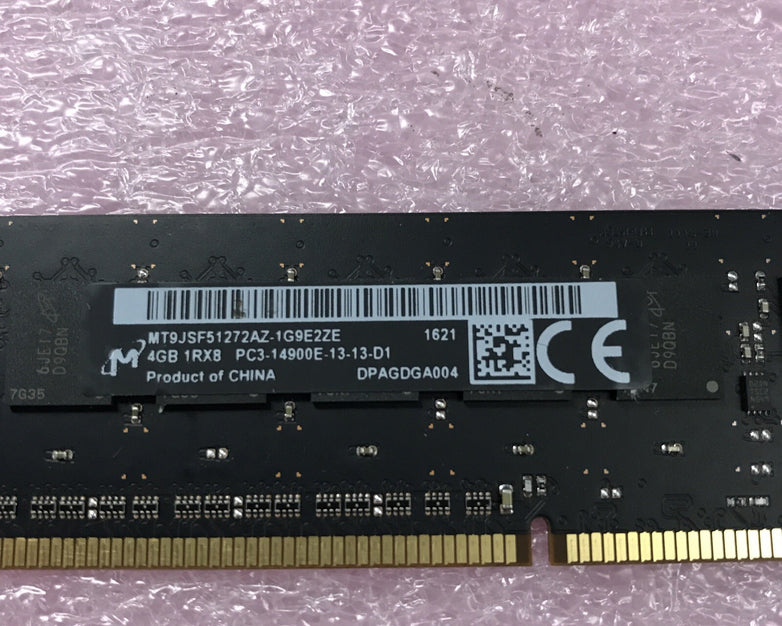 Micron 16GB 1Rx8 PC3-14900E-13-13-D1 Ram MT9JSF51272AZ-1G9E2ZF