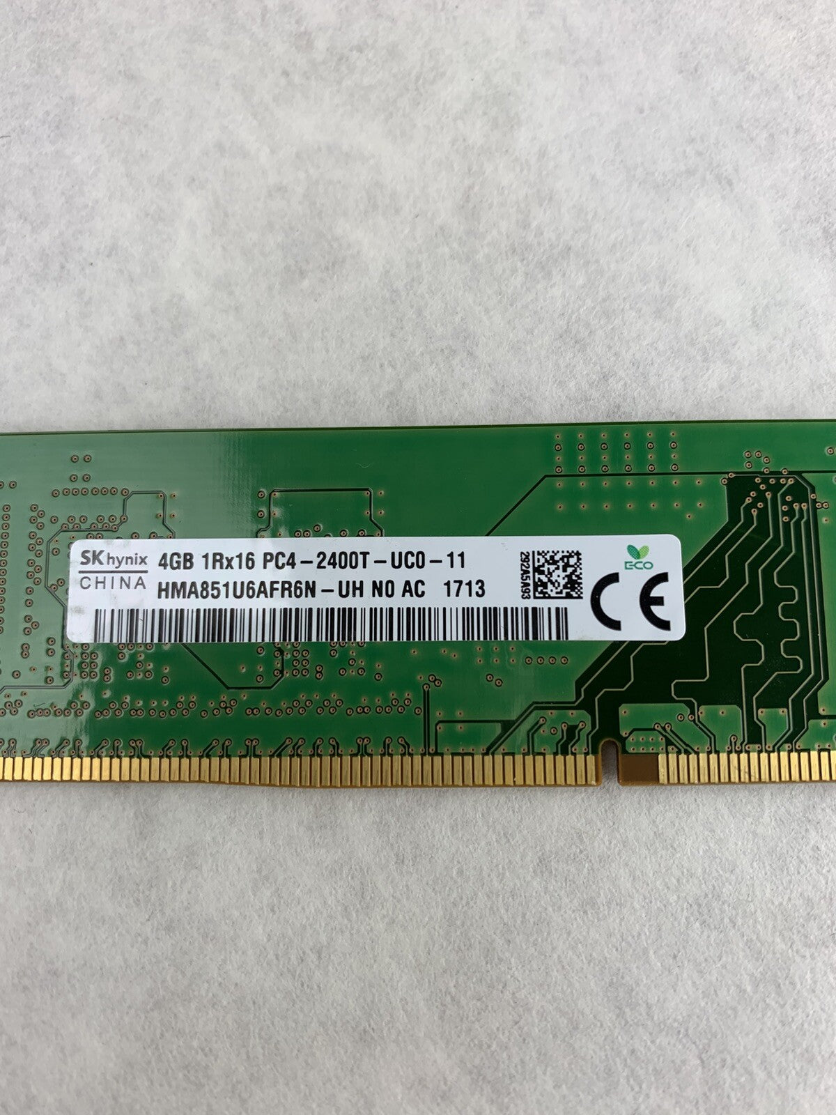 HMA851U6AFR6N-UH N0 AC 1713 Server Memory 4GB (Lot of 4)