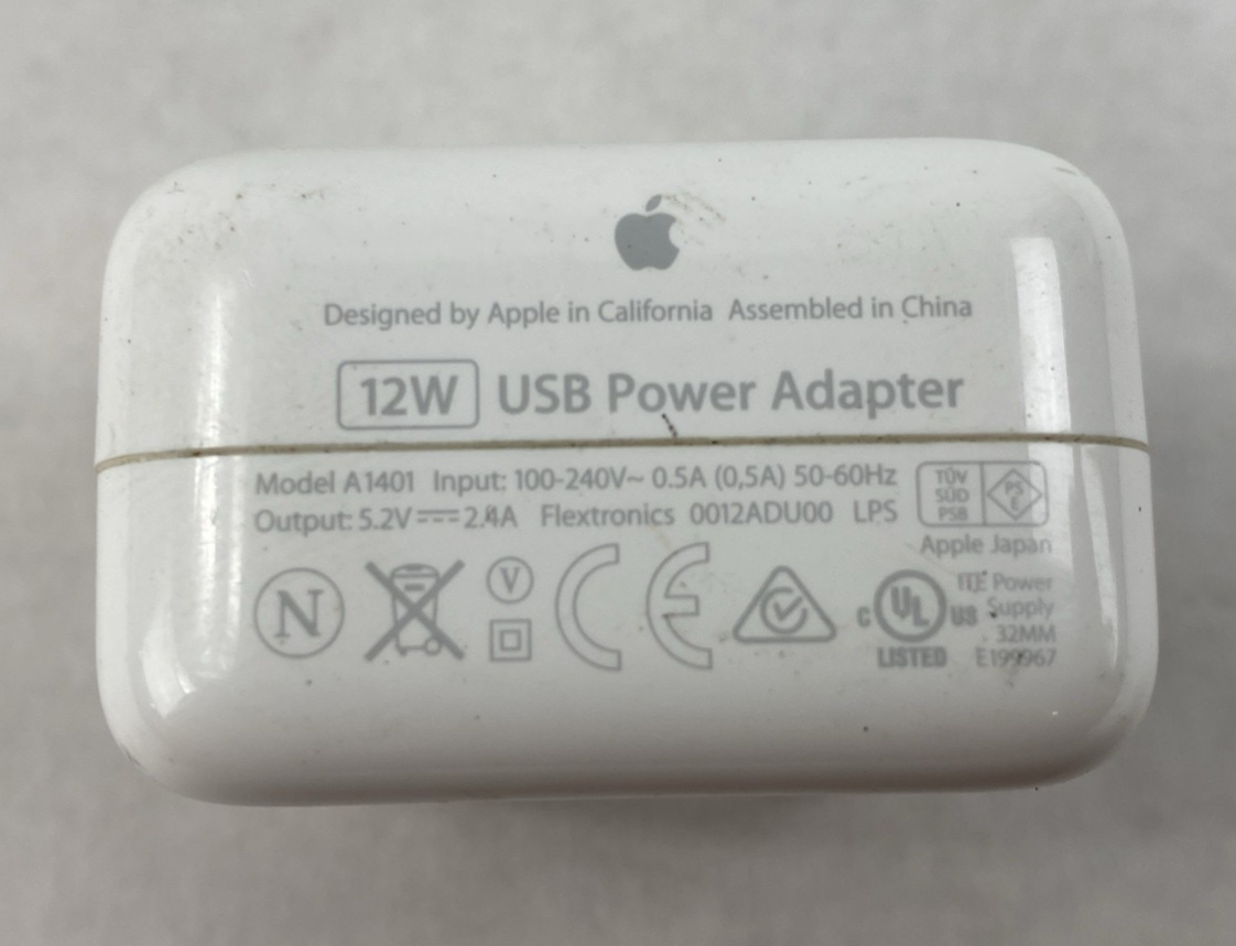 Apple 12W USB Power Adapter Lot of 6