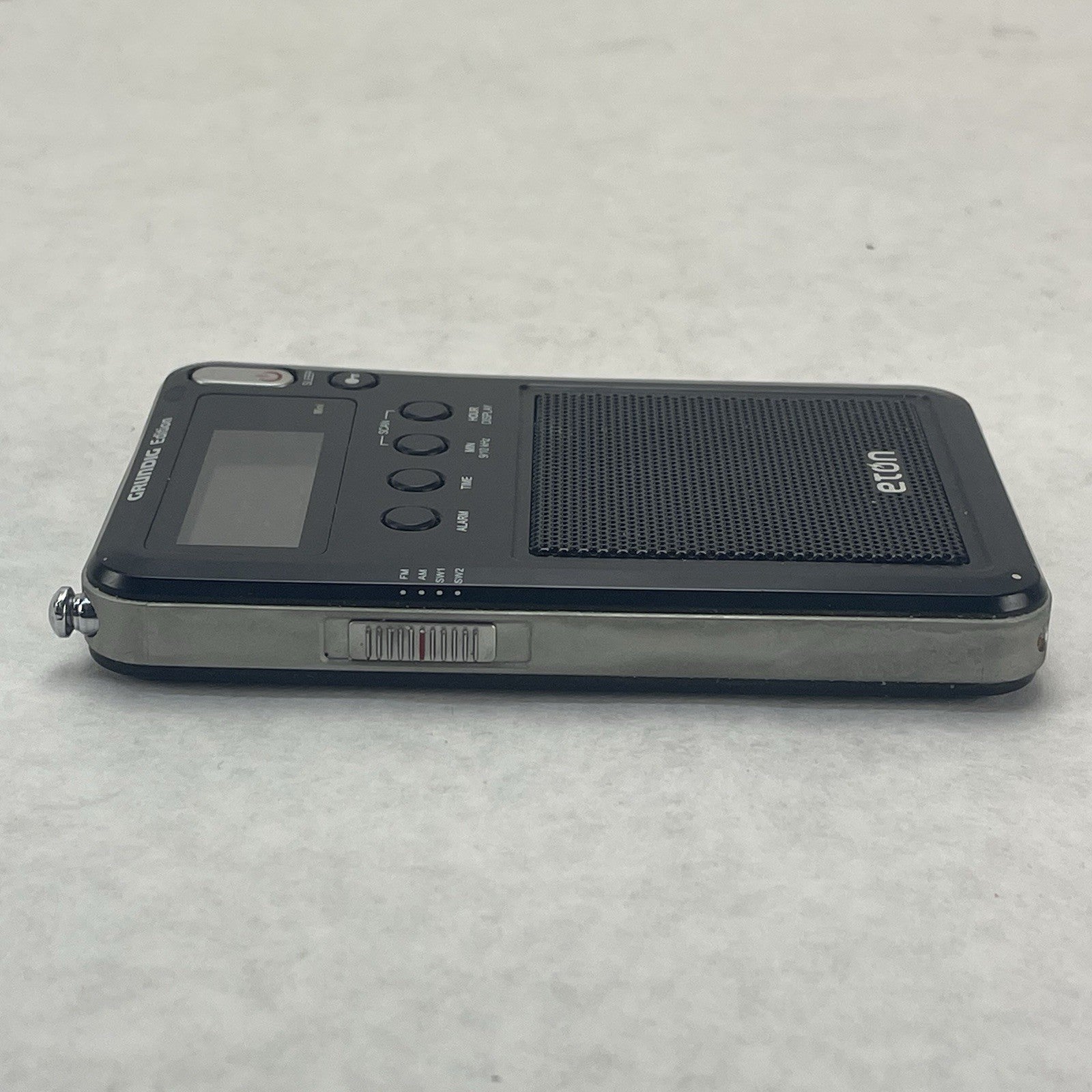 ETON Mini Grundig Edition Compact AM/FM/Shortwave Radio Digital Display Tested3