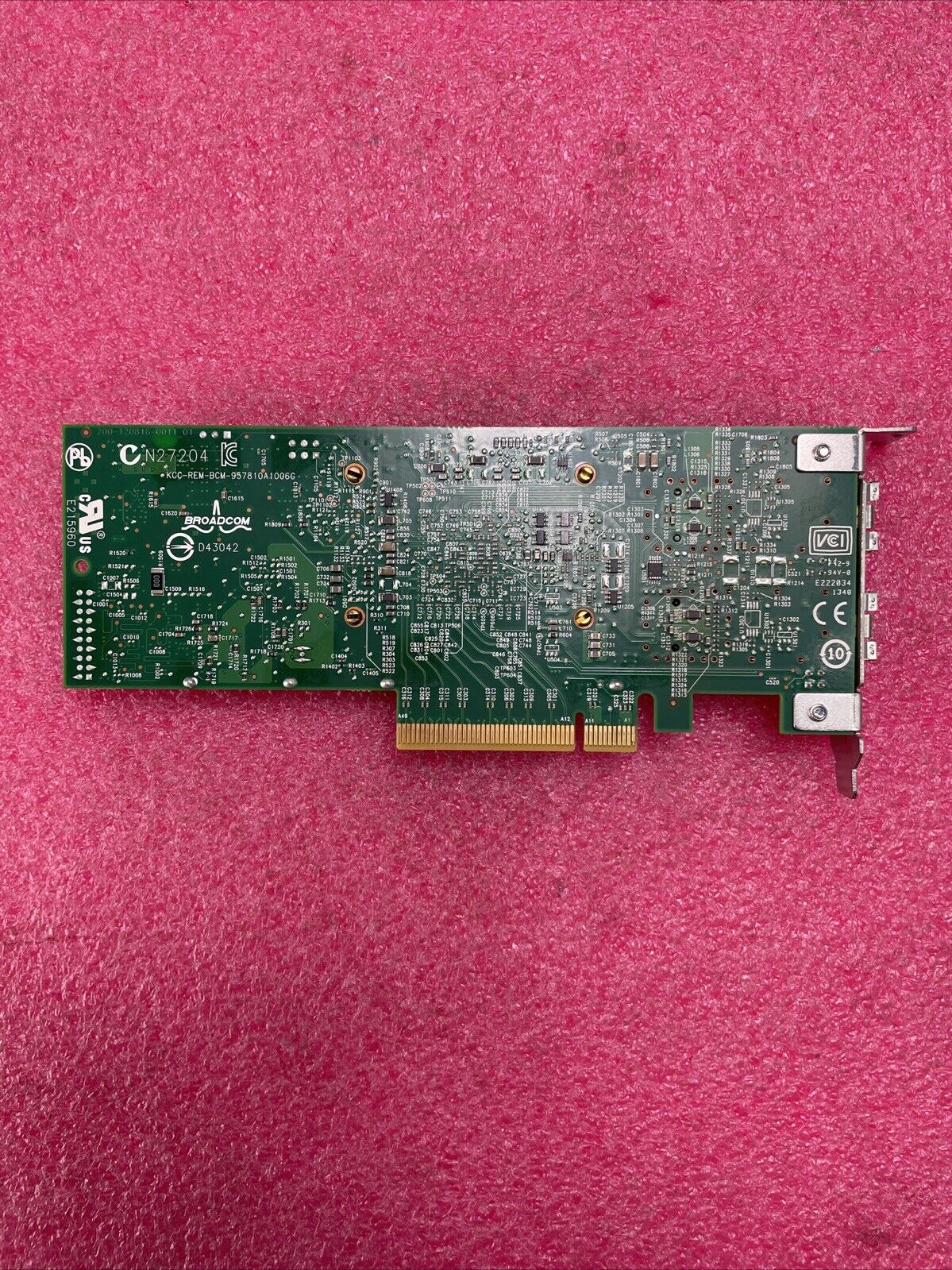Dell Y40PH Broadcom 57810 10GB SFP+ DUAL PORT Adapter PCI-E Network Card