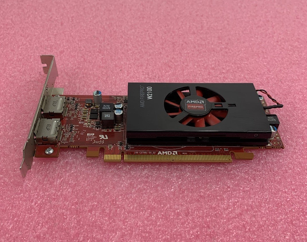 Dell AMD FirePro W2100 2GB GDDR3 PCIe Video Graphics Card