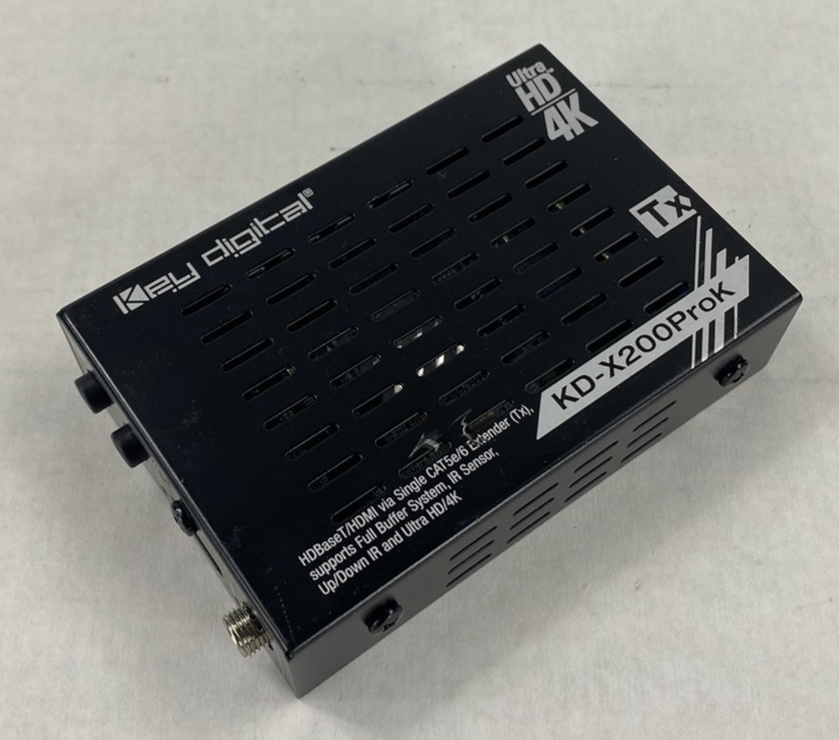 Key Digital KD-X200ProK Tx HDBaseT/HDMI via Single CAT5e/6 Extender Lot of 2