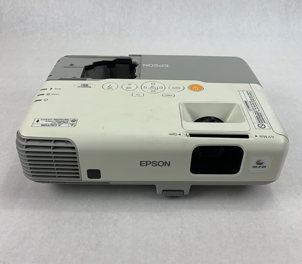 Epson H382F LCD Lamp Projector - Parts or Repair