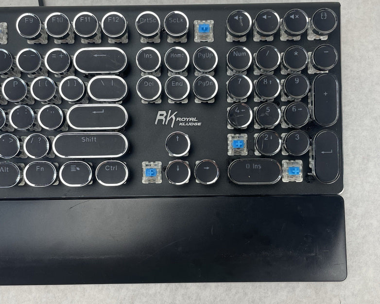 Royal Kludge RK S108-X RGB Wired Mechanical Gaming Typewriter Keyboard Tested