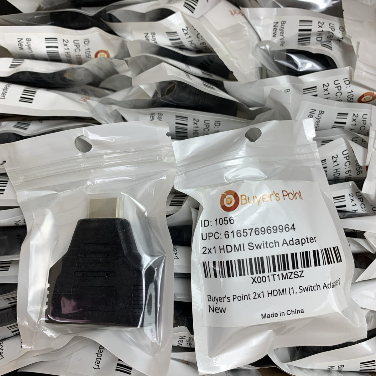 Buyers Point 616576969964 2x1 HDMI Switch Adapter - Lot of 1004
