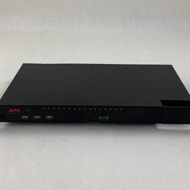 APC KVM0216A KVM USB 2G Enterprise Analog 2 Local Users 16 Ports Tested