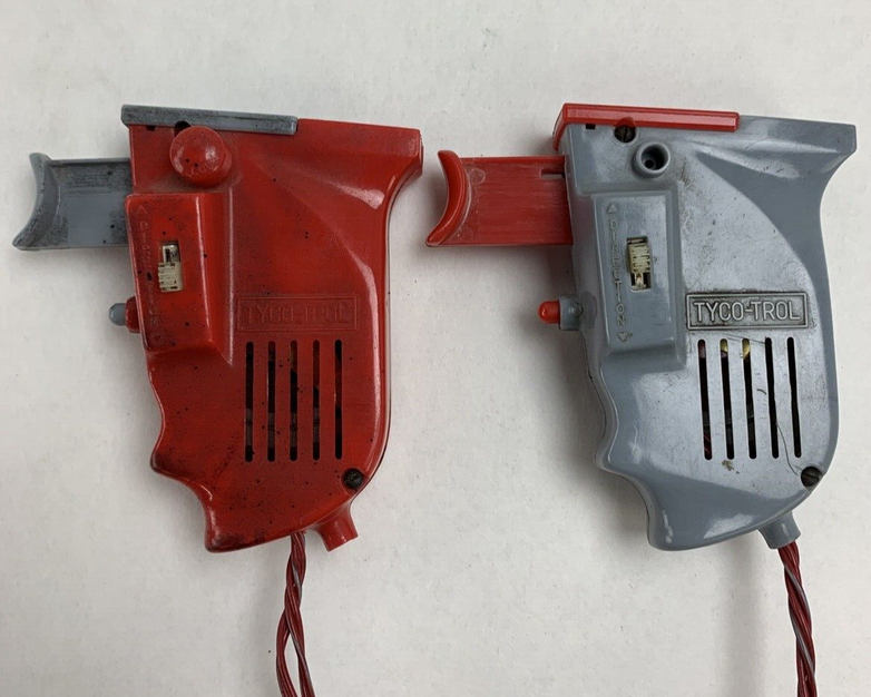 Tyco Speedways Red And Grey Speed Controllers W/ ITC Model Craft Power Pack