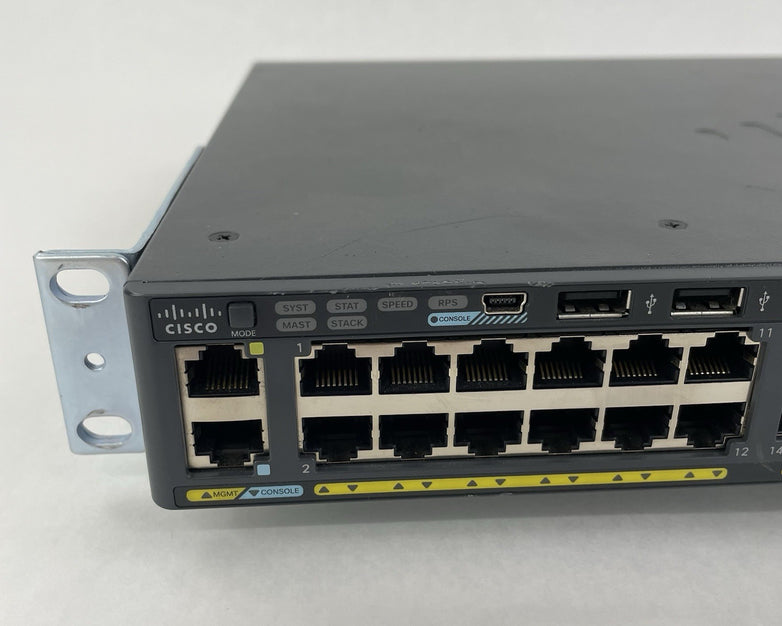 Cisco Catalyst WS-C2960X-48TS-L 48 Port Gigabit Switch V03 - Tested