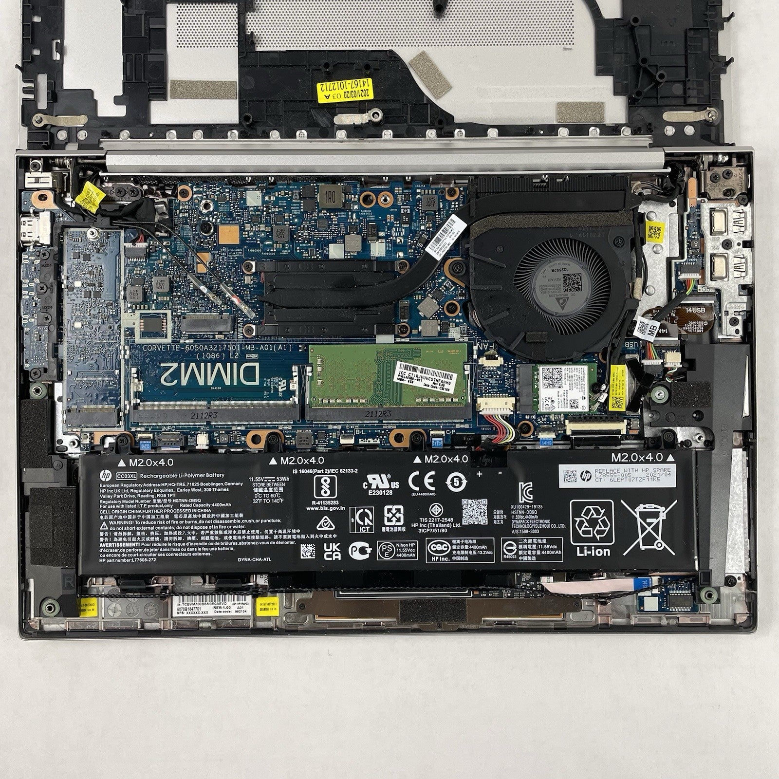 HP EliteBook 840 G8 14" i7-1165G7 2.80 GHz 8 GB RAM No SSD/OS/AC16
