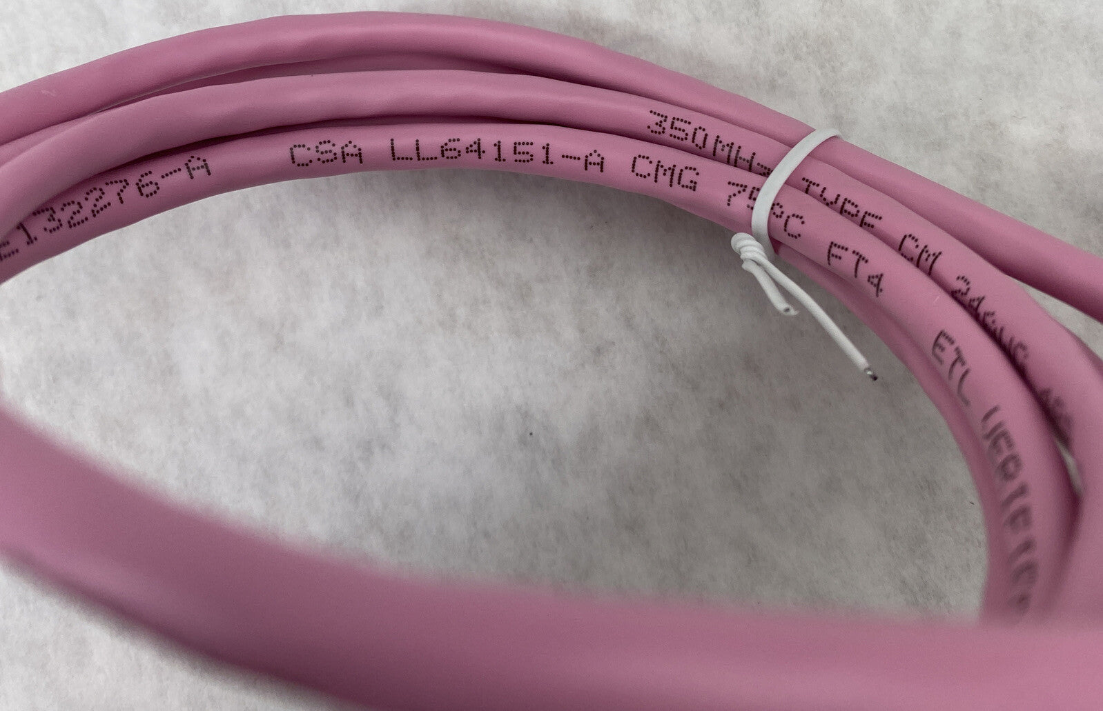 Lot( 5 ) 7ft Pink Cat5e C2G 00498 Snagless Unshielded UTP Ethernet Patch Cable