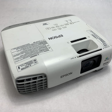 Epson PowerLite W29 H690A LCD Lamp Projector 252 Lamp Hours - No Remote