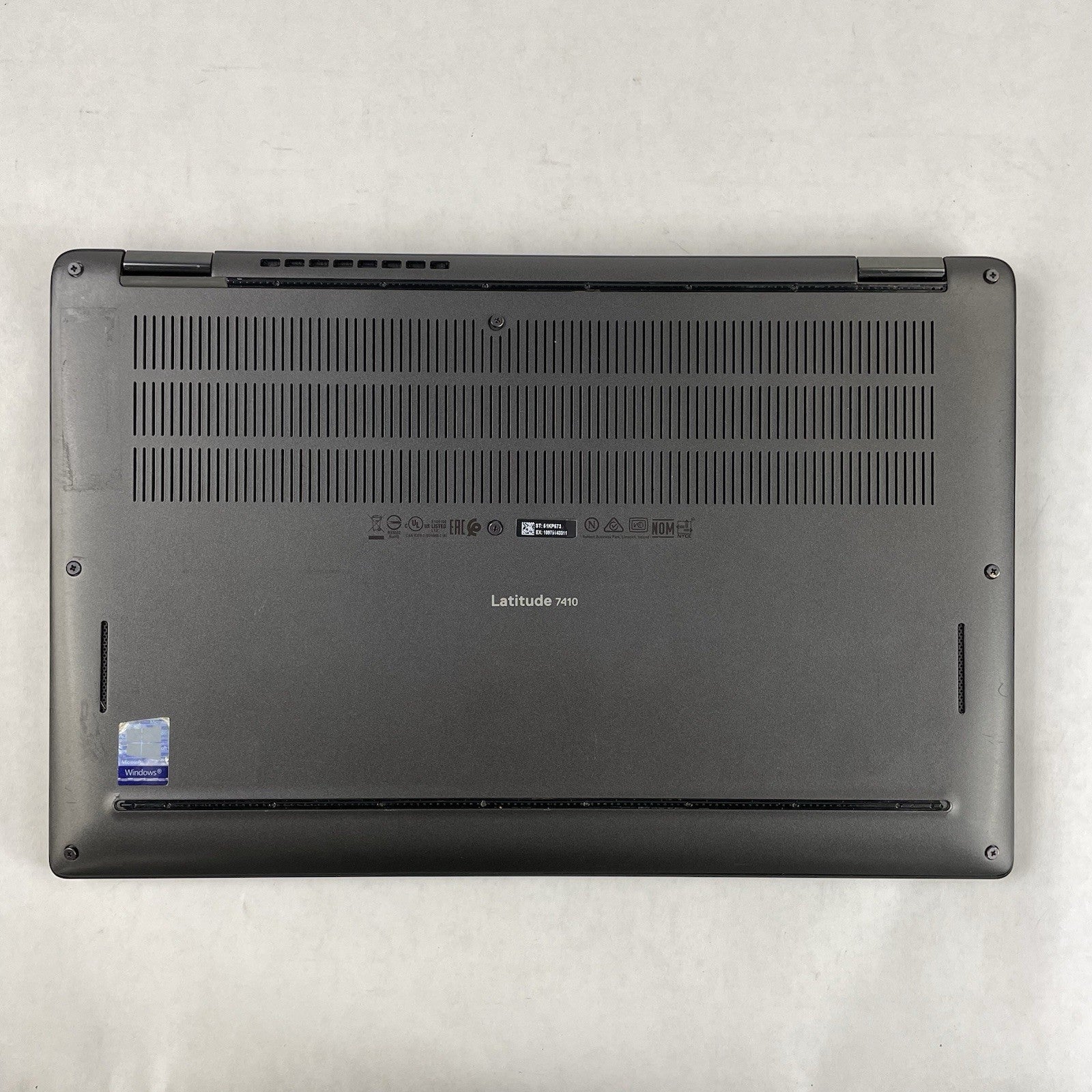 Dell Latitude 7410 14" i7-10610U 1.8GHz 16GB RAM No SSD/OS/AC/Batt-Scratched Key16