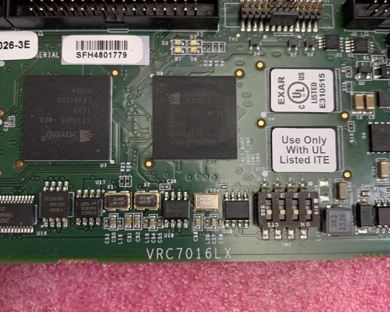 STRETCH VRC7016LX 16 Channel PCIe DVR Card w/ADVANTECH DVA-886 REV. A1