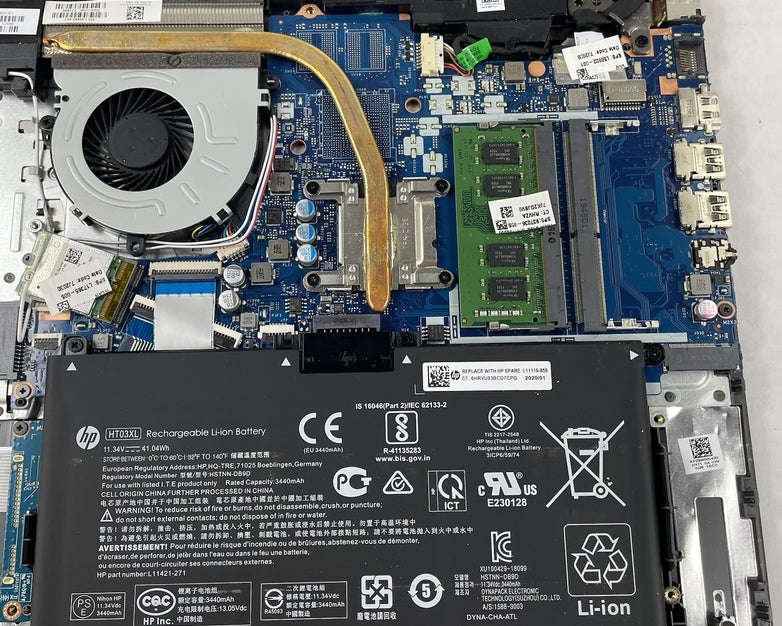 HP 255 G7 15.6" Ryzen 3 2200U 2.50 GHz 8 GB RAM No SSD/AC/OS