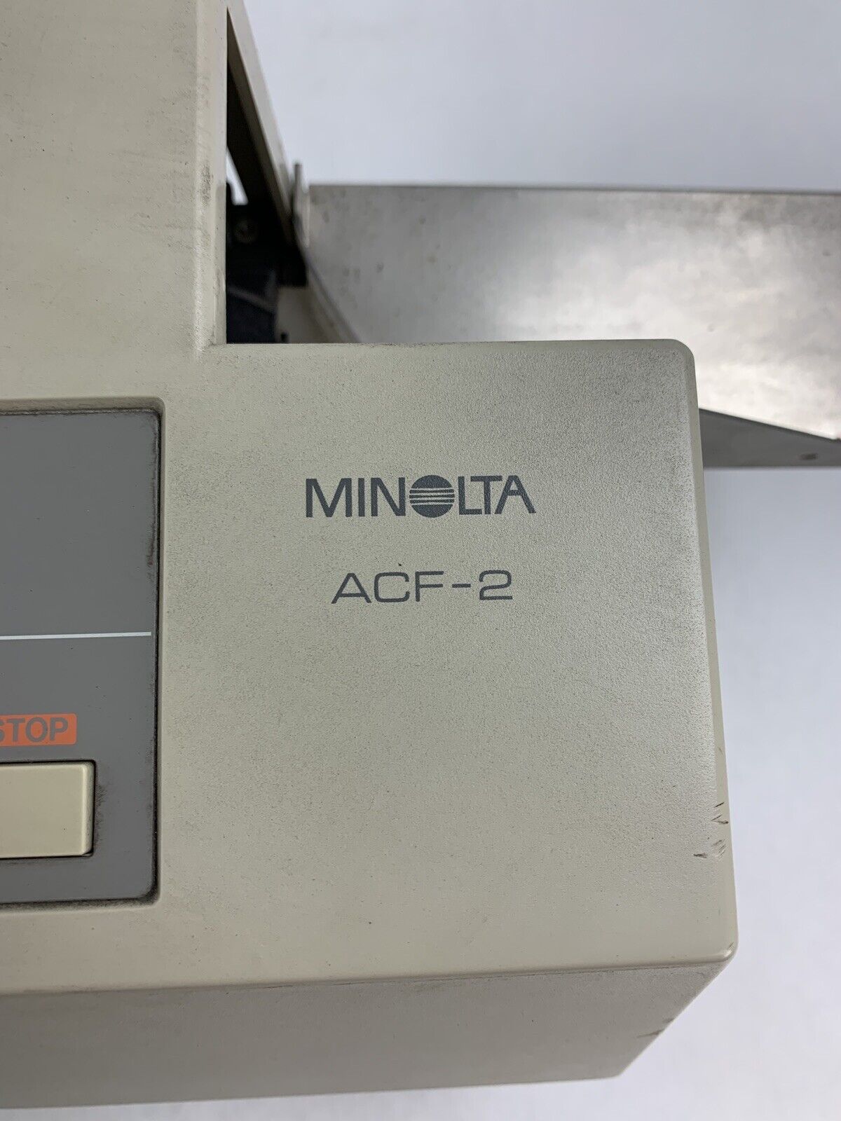 Minolta ACF-2 Microform Scanner Roll Film Carrier W/ Lens from Minolta RP 609Z