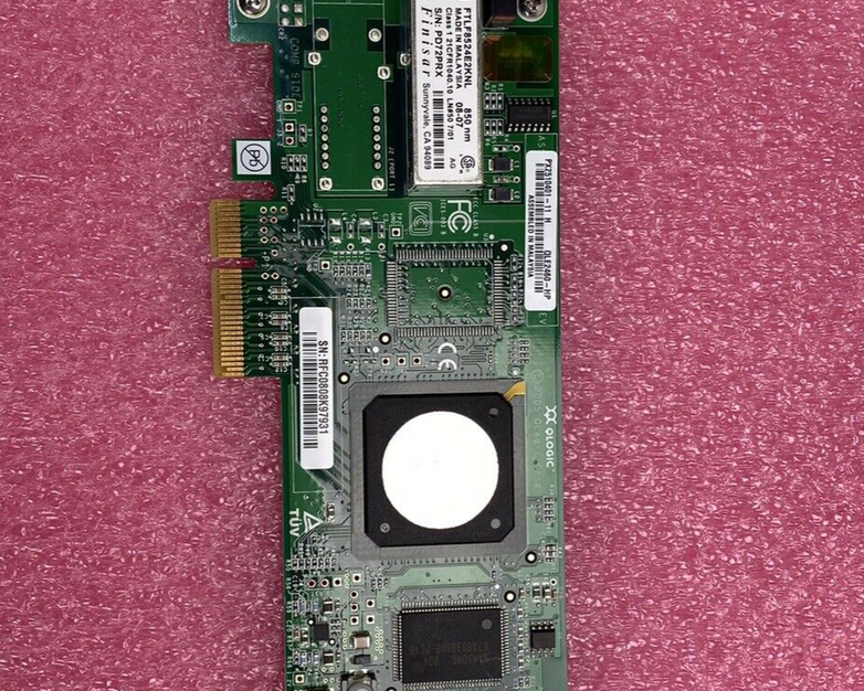 Lot of 3 Qlogic QLE2460-HP PX2510401-11 H 4Gb Single Port Fibre Channel PCIe
