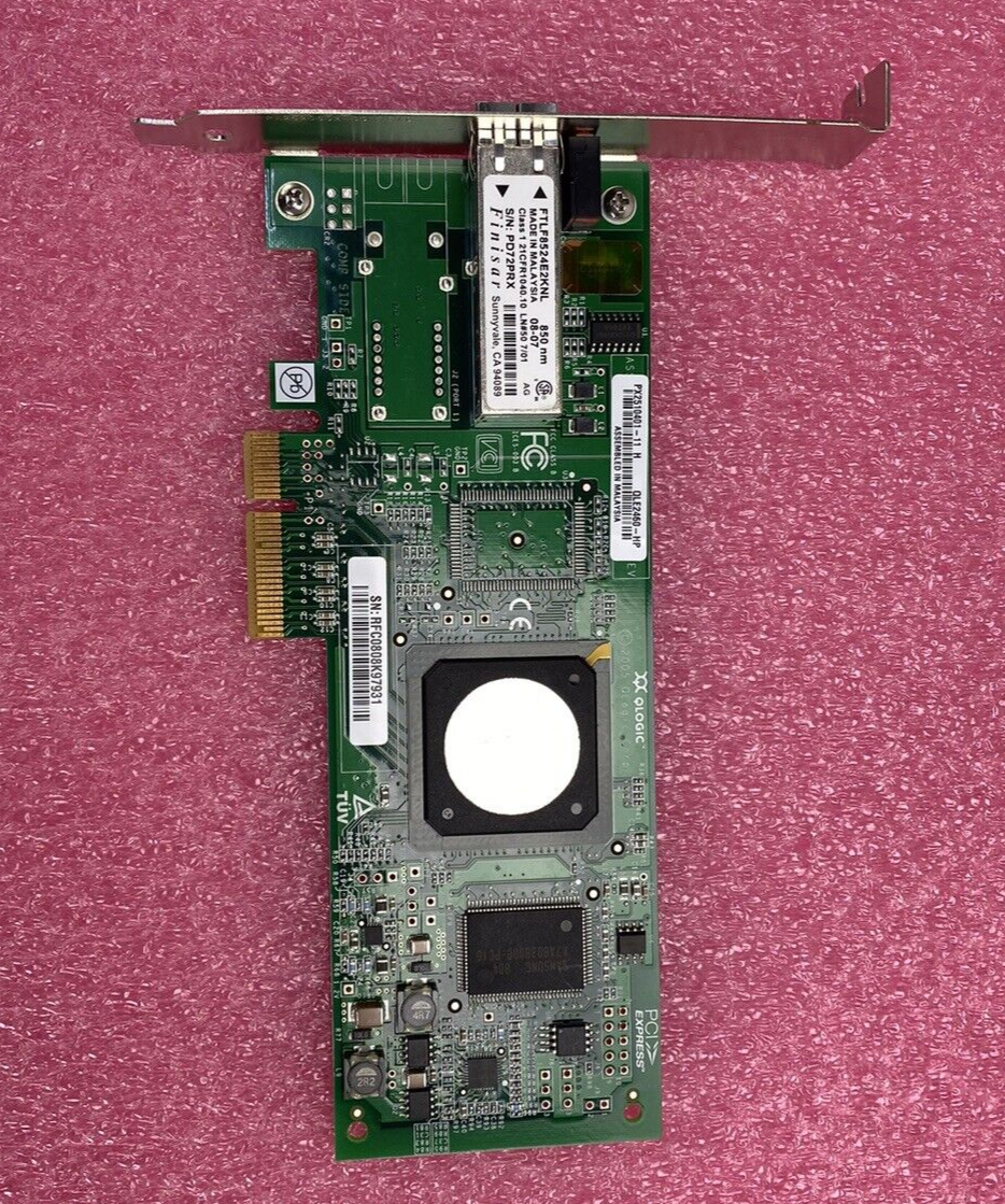 Lot of 3 Qlogic QLE2460-HP PX2510401-11 H 4Gb Single Port Fibre Channel PCIe