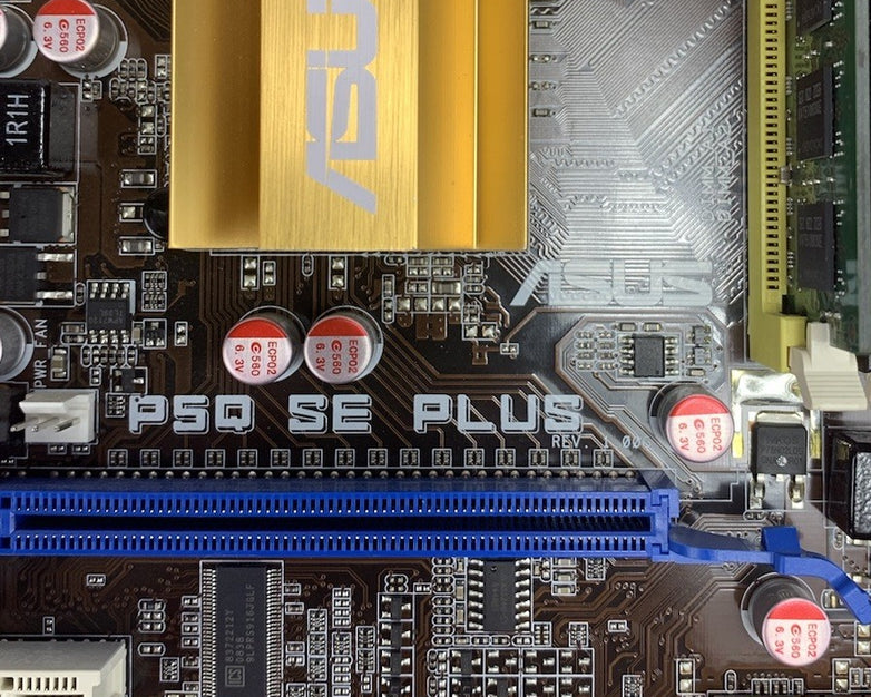 Asus P5Q SE Plus Motherboard Intel Pentium Dual-Core E5400 2.5GHz No Shield